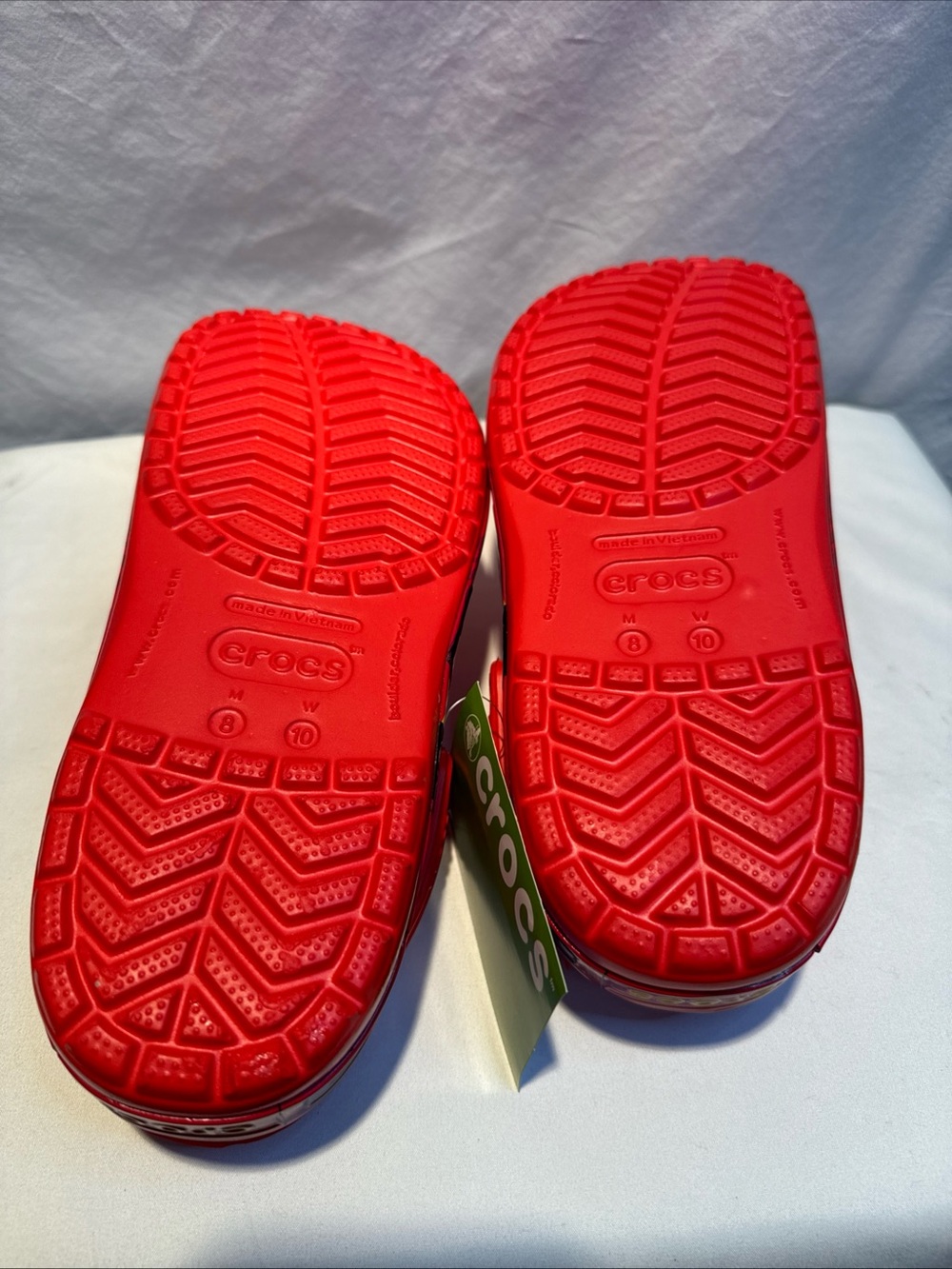 CROCS Lightning McQueen Red Slip-On Clogs - Picture 6 of 10
